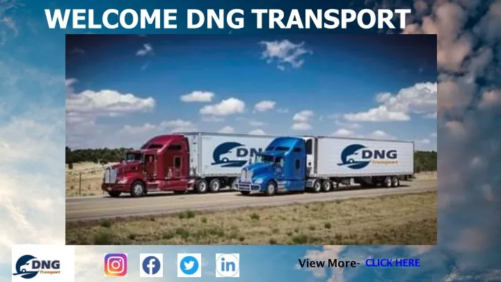 welcome dng transport