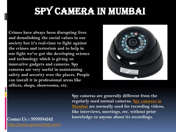 spy camera in mumbai