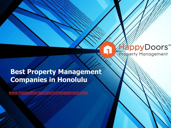 best property management companies in honolulu