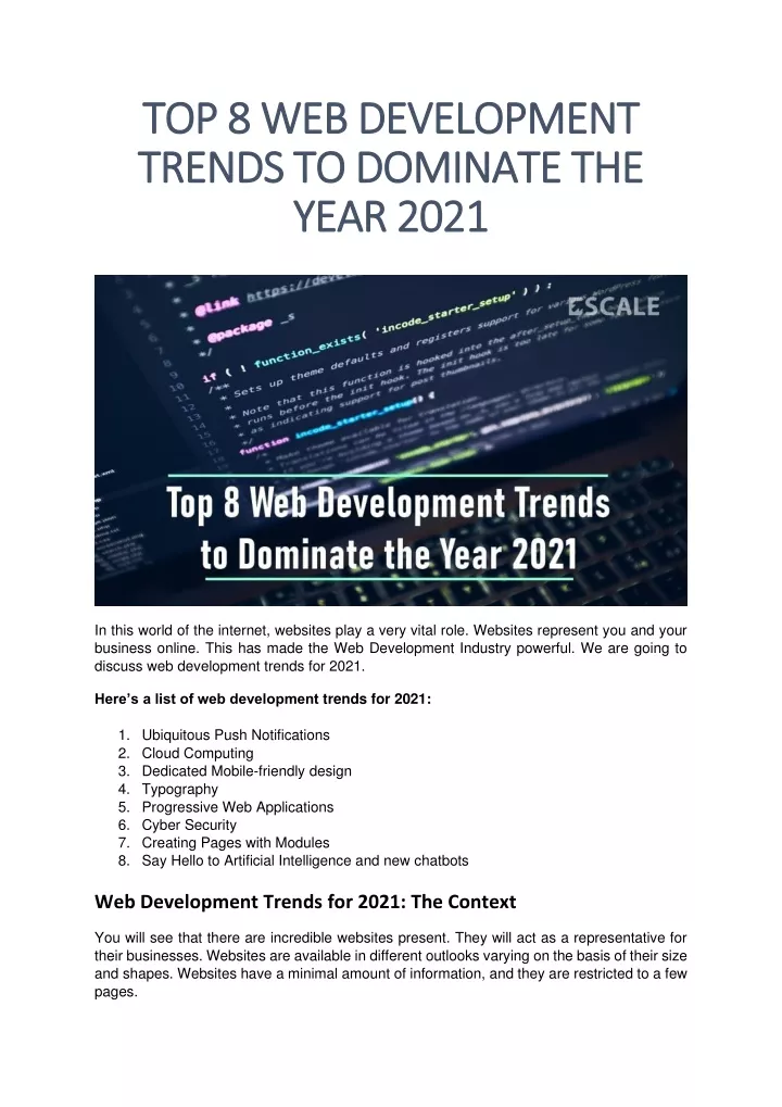 top 8 web development top 8 web development