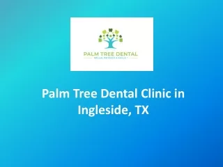 Palm Tree Dental Clinic in Ingleside, Tx