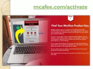 How to Activate  McAfee product key with activation code