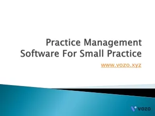 practice management software for small practice