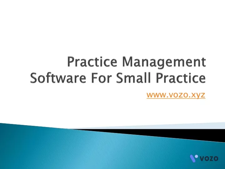 practice management software for small practice