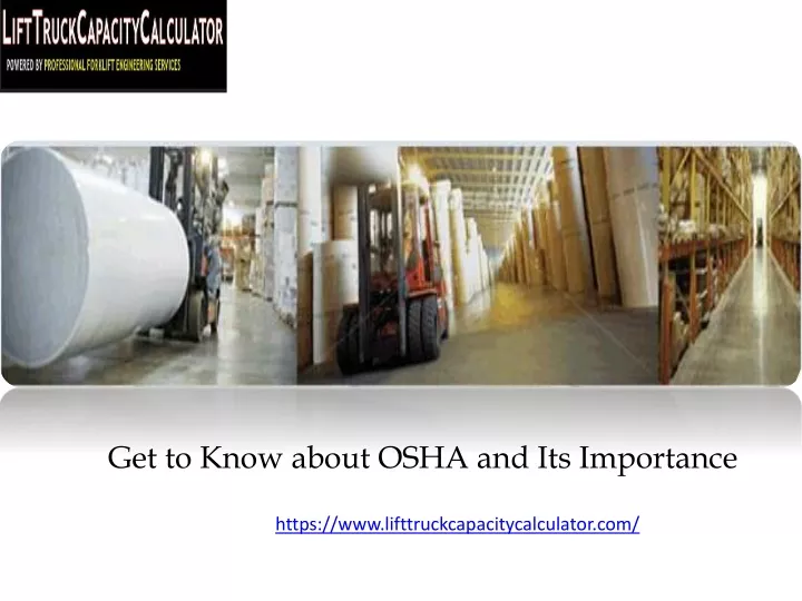get to know about osha and its importance
