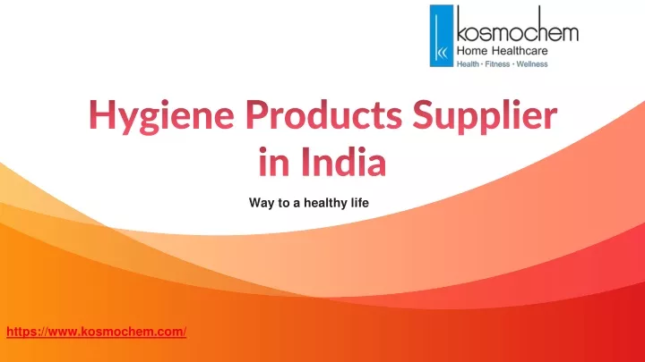 hygiene products supplier in india