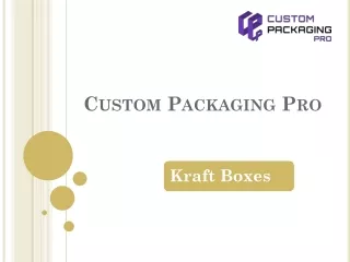 custom packaging pro