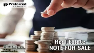 Real estate note for sale – Preferred Note Investors