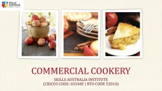 Become a professional chef with our commercial cookery courses