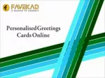 Personalised Greeting Cards Online