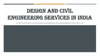 design and civil engineering services in india