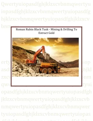 Roman Rubin - The Underground Mine