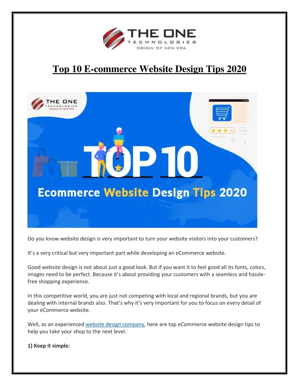 PPT - Ecommerce website design tips PowerPoint Presentation, free ...