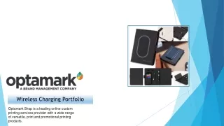 wireless charging portfolio