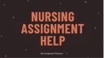 Nursing Assignment Help in UK - slide 1