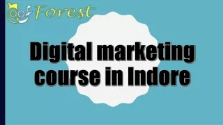Digital Marketing course in indore