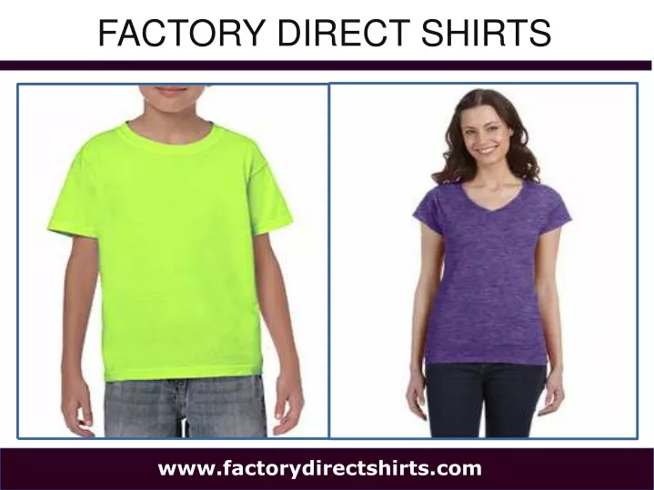 factory direct shirts
