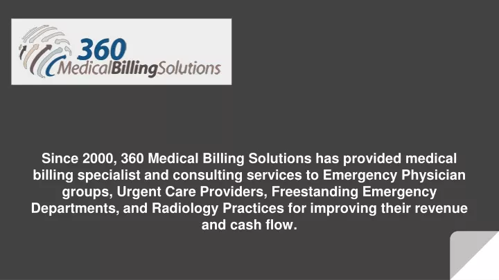 since 2000 360 medical billing solutions