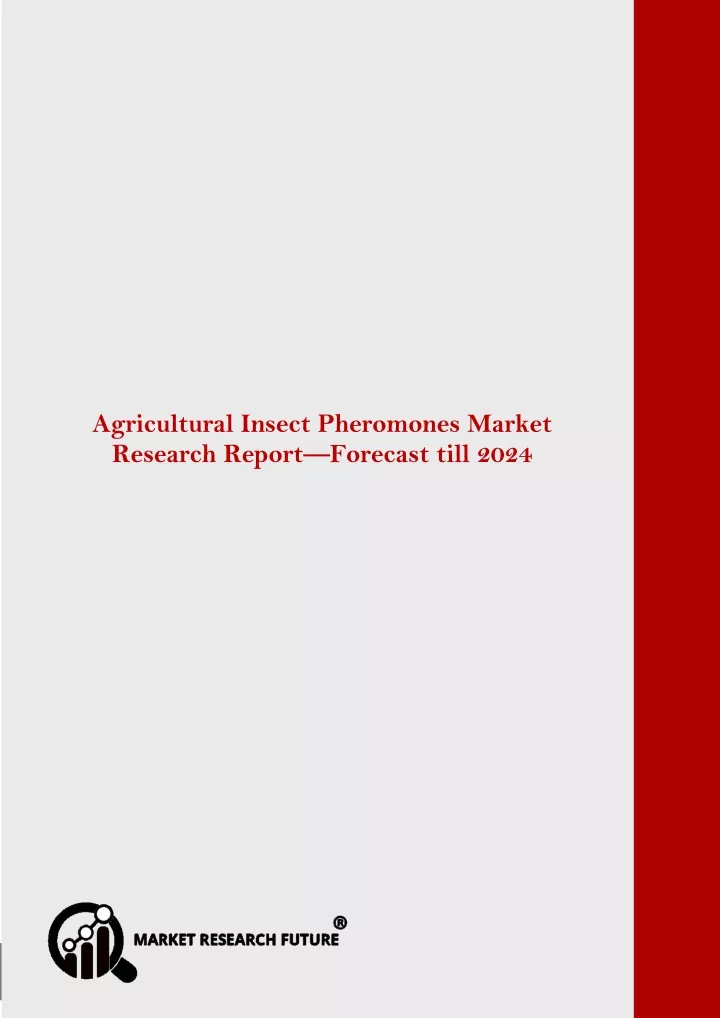 agricultural insect pheromones market research