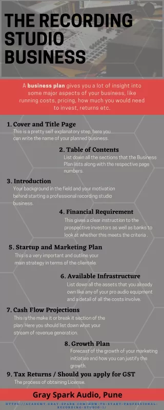 the recording studio business