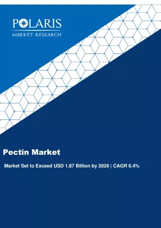 pectin market