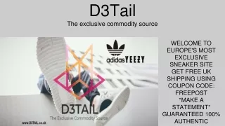 D3Tail the exclusive commodity source