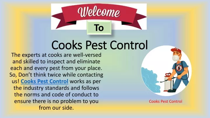 cooks pest control