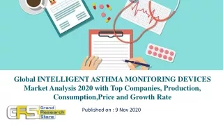 global intelligent asthma monitoring devices