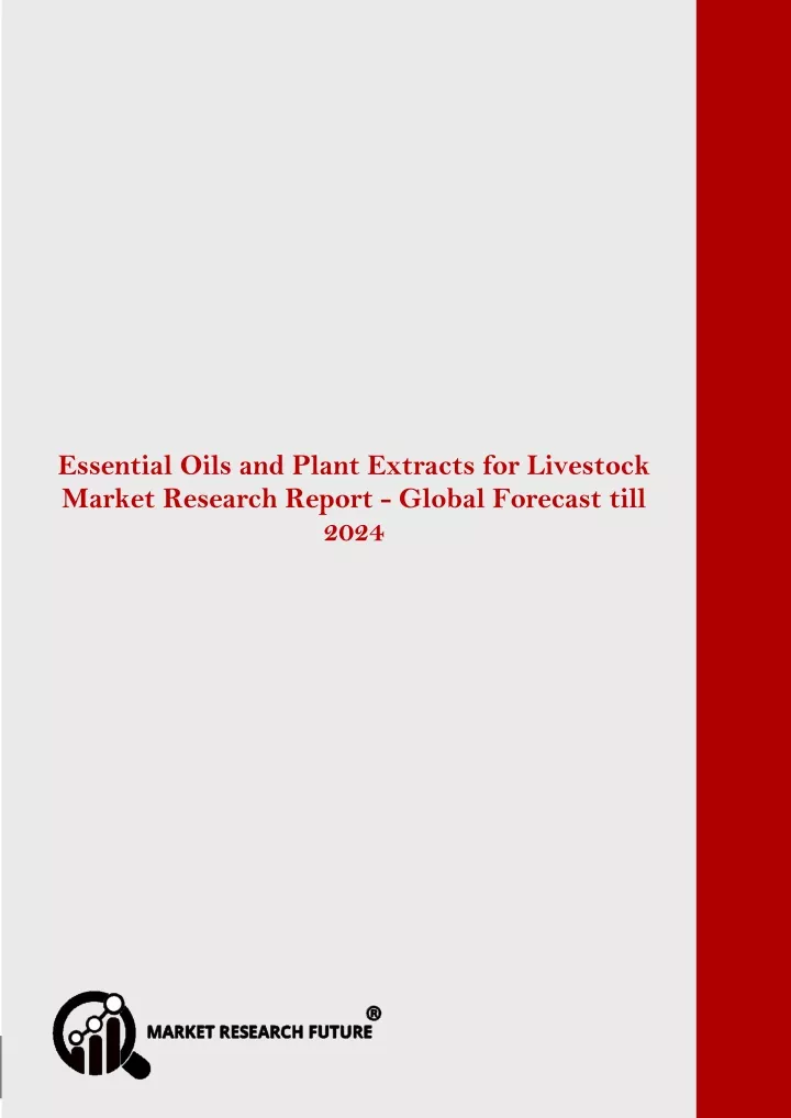 essential oils and plant extracts for livestock