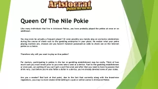 queen of the nile pokie