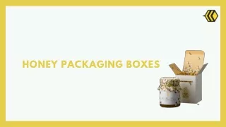 honey packaging boxes