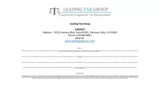 Leading Tax Group