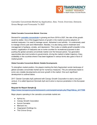 cannabis concentrate market by application size