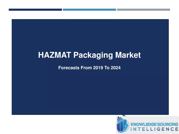 hazmat packaging market forecasts from 2019