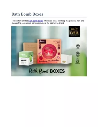 bath bomb boxes