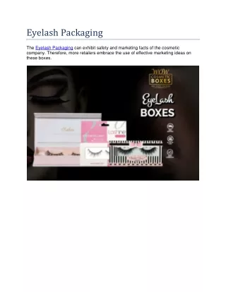eyelash packaging