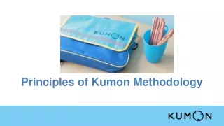 principles of kumon methodology