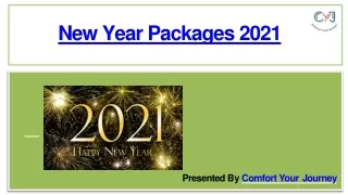 New Year Packages 2021 | New Year Packages near Delhi