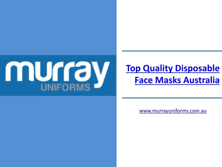 top quality disposable face masks australia