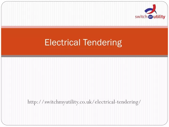electrical tendering