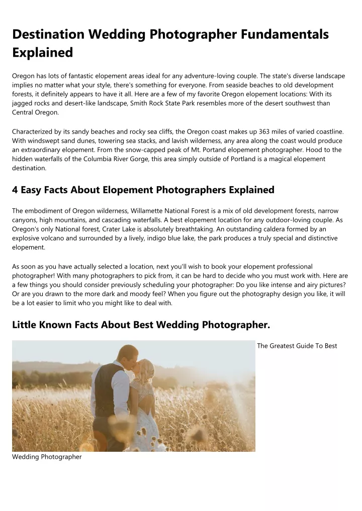 destination wedding photographer fundamentals