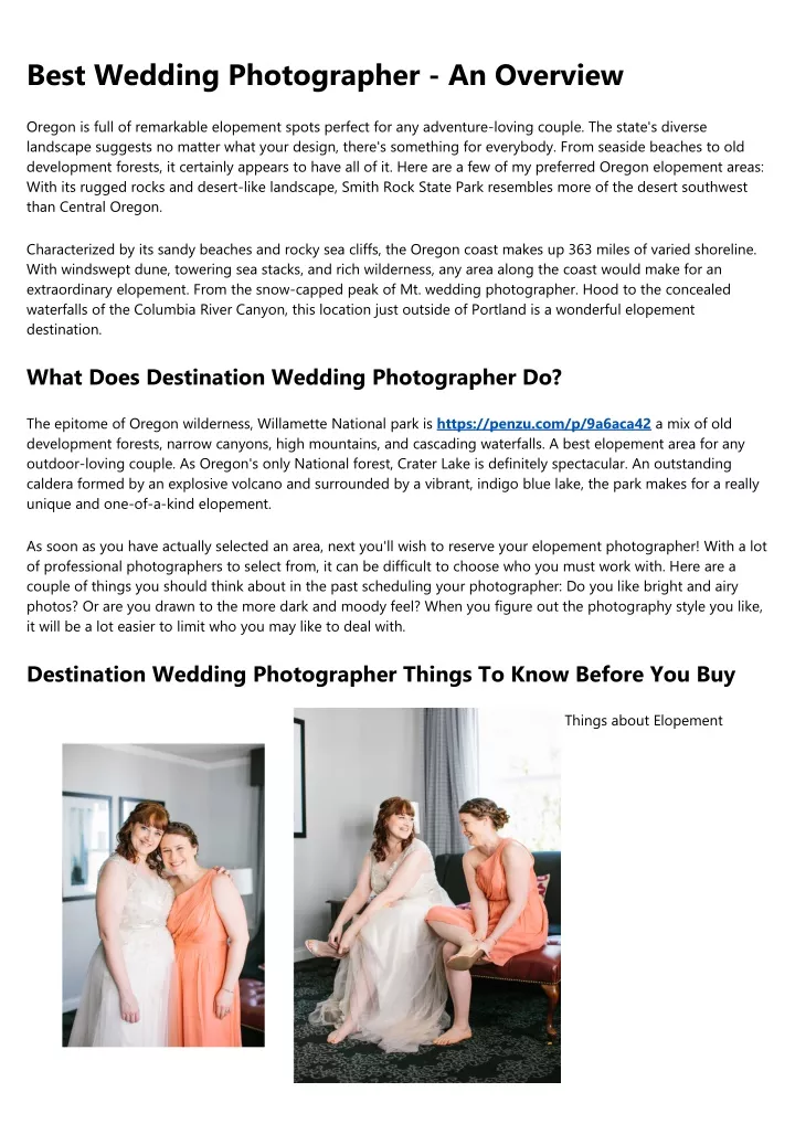 best wedding photographer an overview