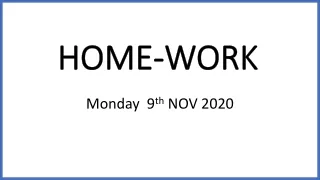 home work