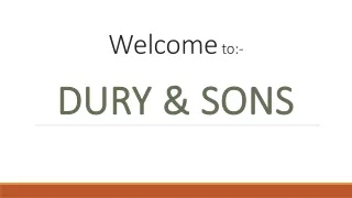 welcome to