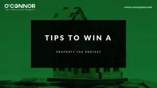 Tips to win a Property tax protest