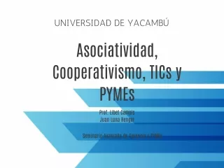 La Gerencia y las PYMEs latinoamericanas