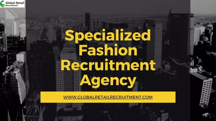 specialized fashion recruitment agency