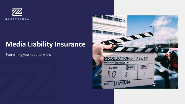 media liability insurance