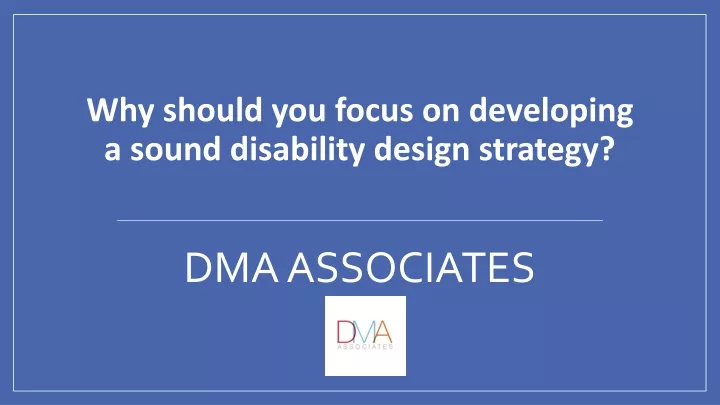 dma associates