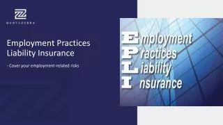 Employment Practices Liability Insurance: What You Need to Know